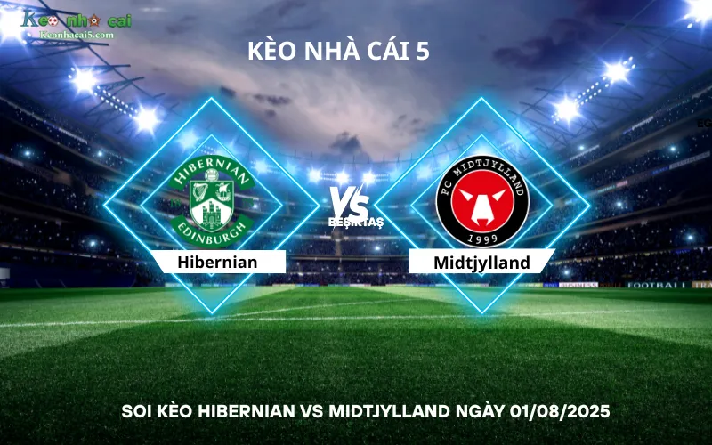 Soi kèo Hibernian vs Midtjylland
