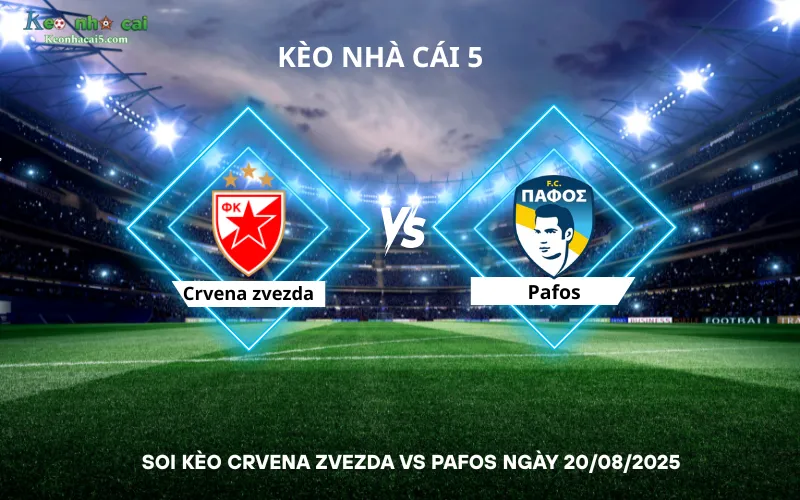 Soi kèo Crvena zvezda vs Pafos